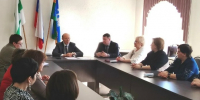 Встреча заместителя председателя Курганской областной Думы Марата Нуриевича Исламова с депутатами Думы Лебяжьевского муниципального округа. - Лебяжьевский муниципальный округ